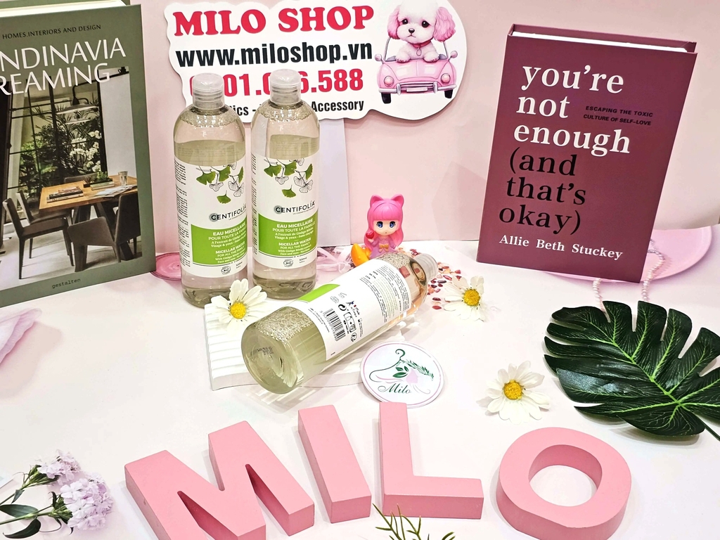 Nước tẩy trang rau má Centifonia Plau Micellaire - 500ml
