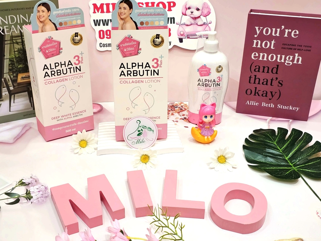Sữa dưỡng thể Alpha Arbutin Collagen Lotion - 500ml (Thái Lan)