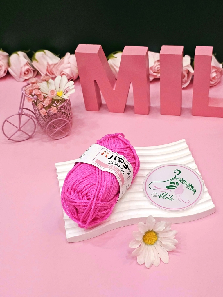Len cuộn Hàn Quốc 25 gram (len milk cotton)