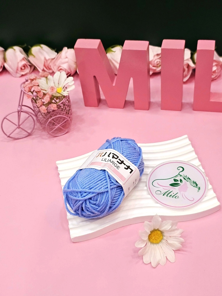 Len cuộn Hàn Quốc 25 gram (len milk cotton)