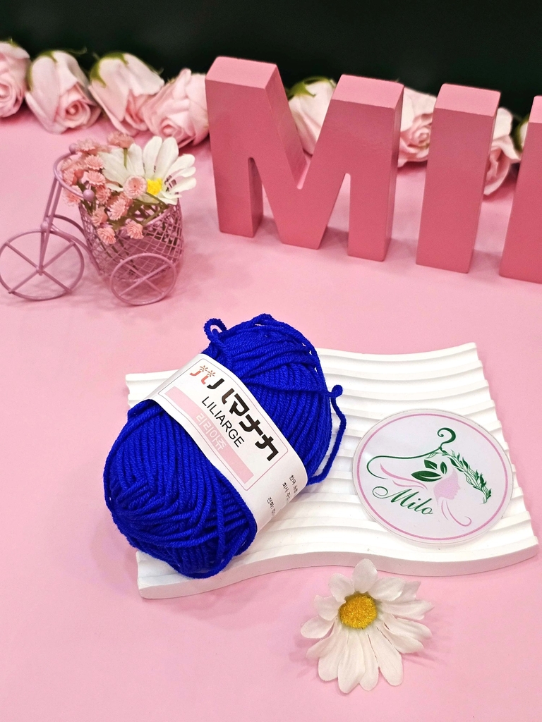 Len cuộn Hàn Quốc 25 gram (len milk cotton)