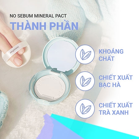 Phấn phủ kiềm dầu dạng nén Innisfree - 5g (Hàn Quốc)