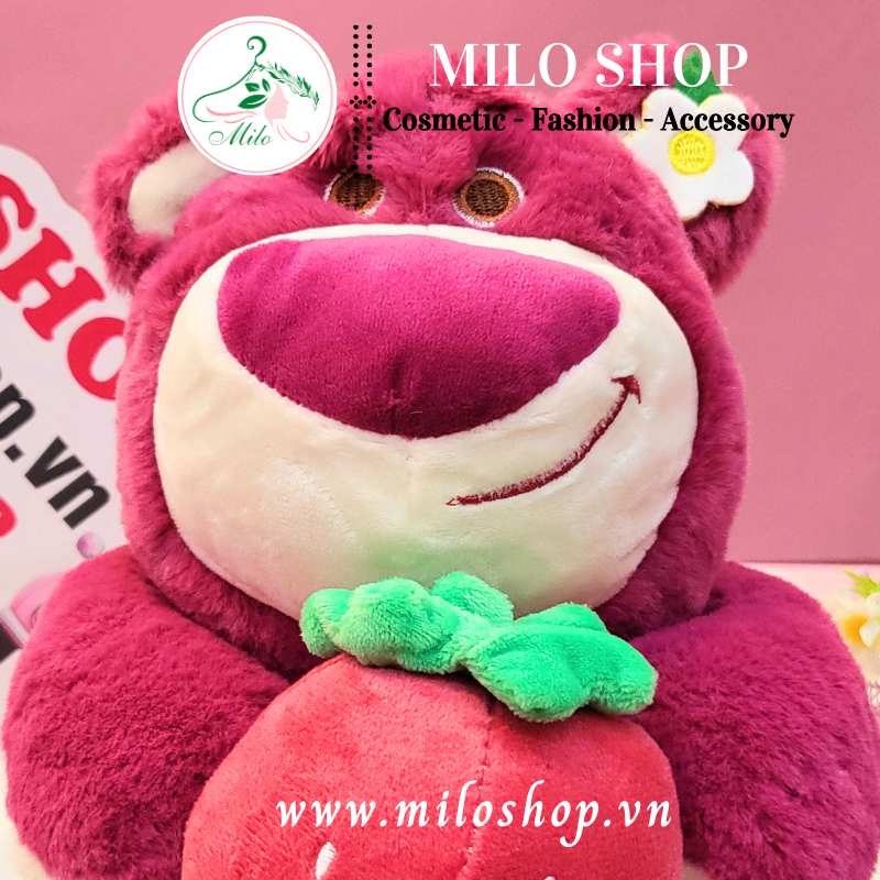 Gấu bông Lotso ôm dâu cao cấp (hàng Quảng Châu)