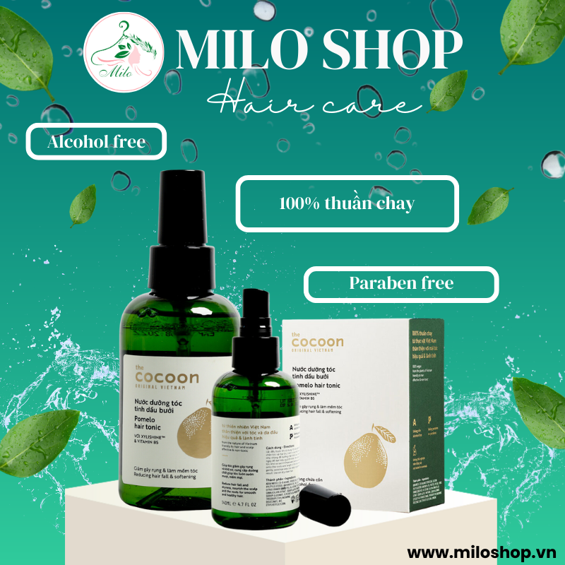 Tinh dầu bưởi dưỡng tóc Pomelo CoCoon - 140ml