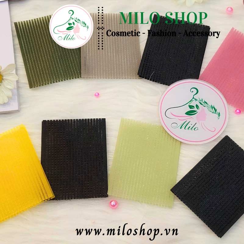 Miếng dán tóc mái Hàn Quốc nhiều màu (set 2 miếng)