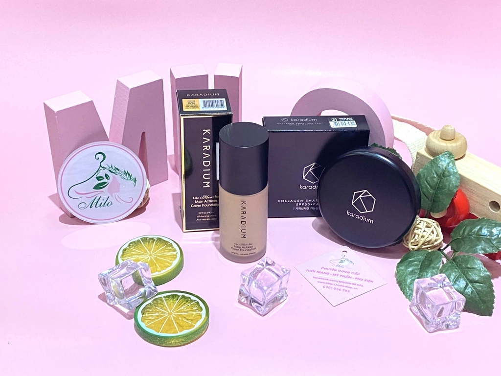 Phấn phủ Karadium Collagen Smart Sun Pact SPF50+PA+++ - 11g (Hàn Quốc)