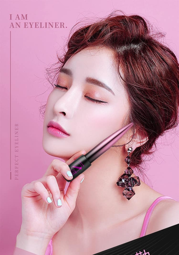Bút kẻ mắt Lameila Eyeliner Lation Graceful Delicate (hộp tím) - 9g