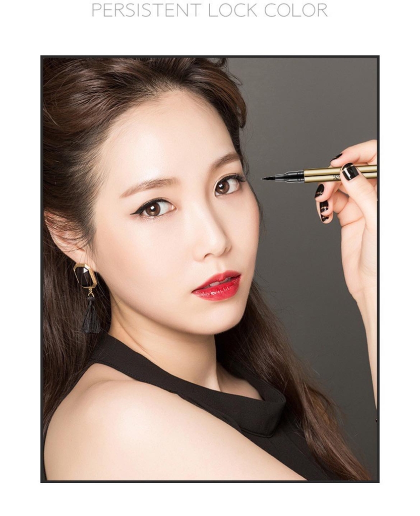 Bút kẻ mắt Lameila chống nhòe, không trôi (hộp trắng) - 2ml