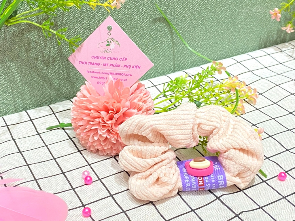 Dây cột tóc gấu dâu Lotso