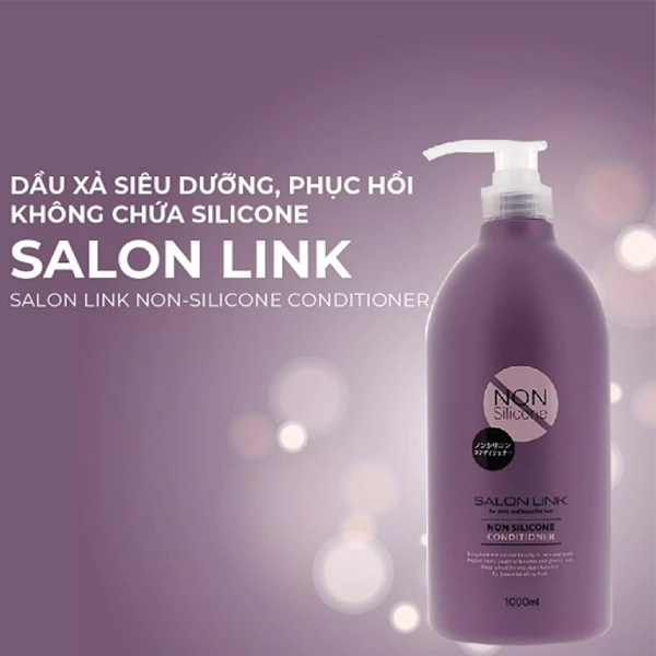 Dầu xả Salonlink không chứa Silicone -1000ml (Nhật Bản)