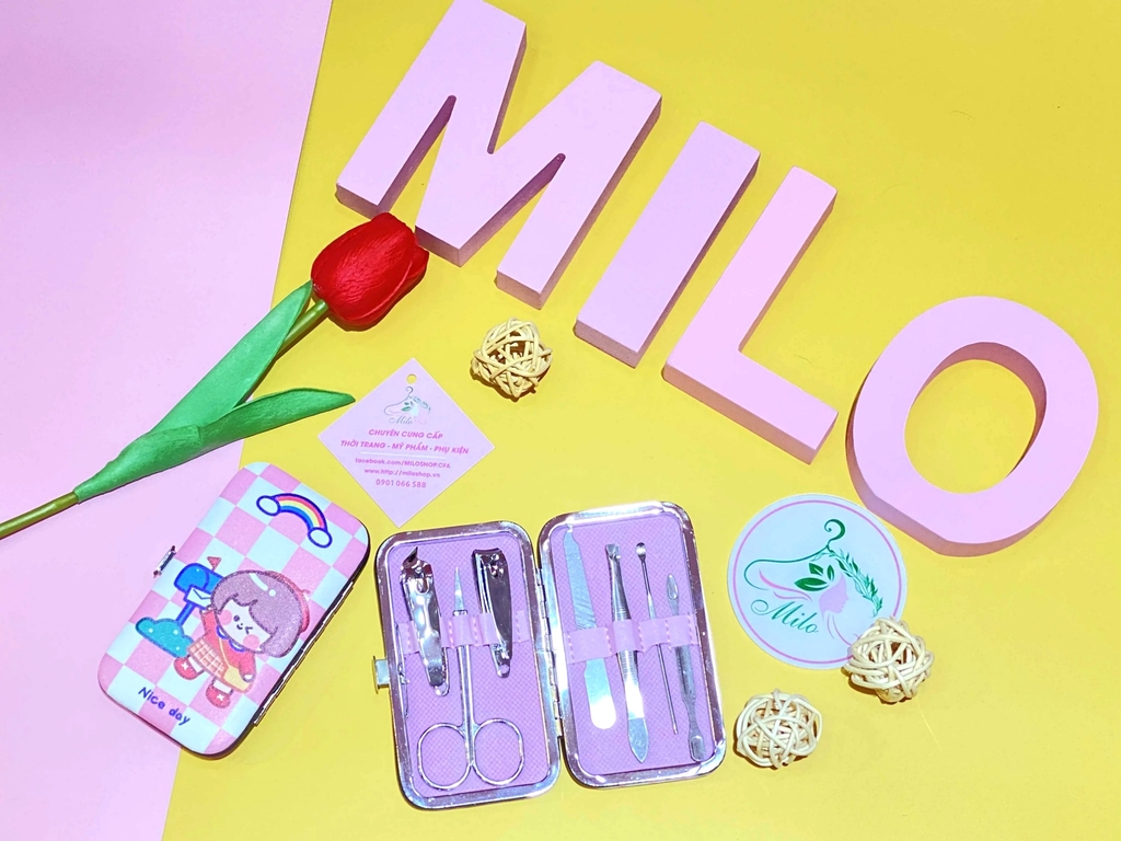 Set bộ cắt móng tay hoạt hình