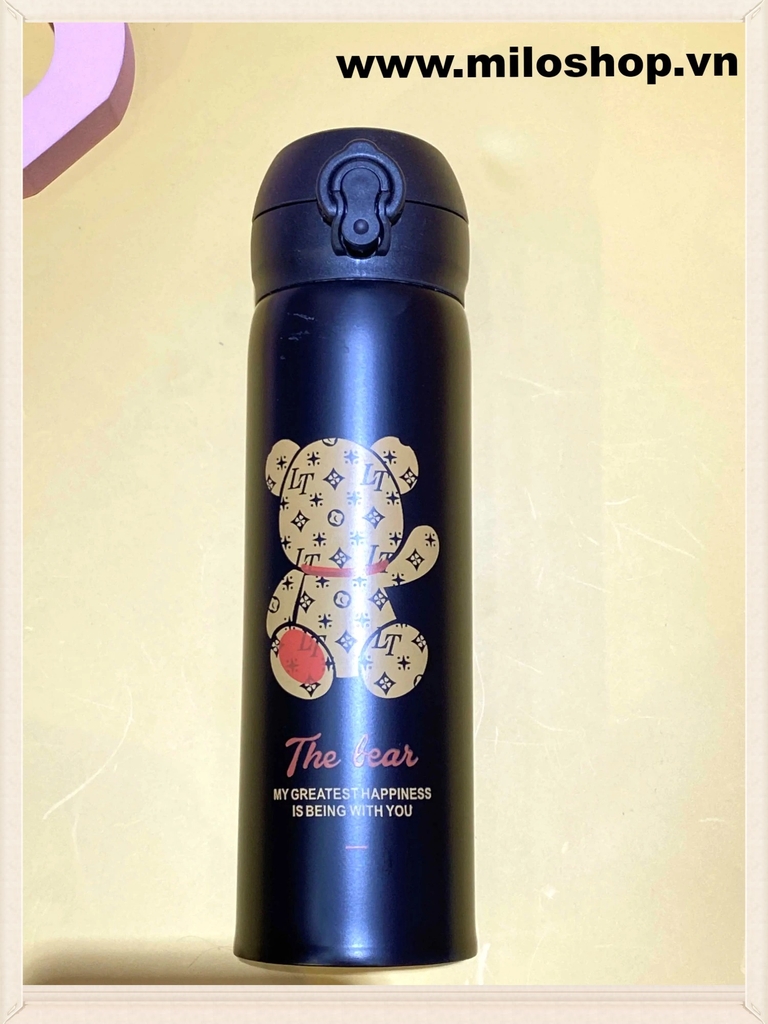 Bình giữ nhiệt gấu và phi hành gia - 500ml