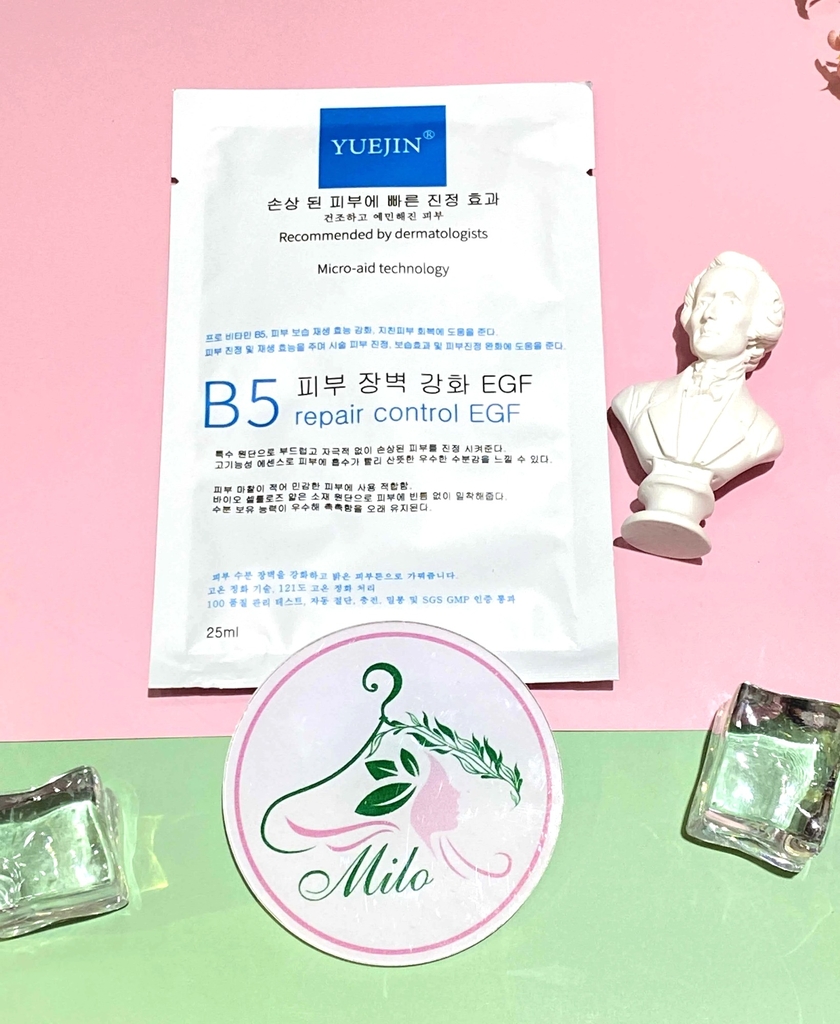 Mặt nạ phục hồi cấp ẩm Yuejin B5 Repair Control EGF - 25ml (Hàn Quốc)