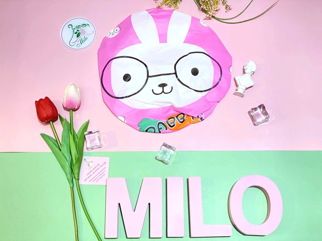 Trùm tóc hoạt hình cute