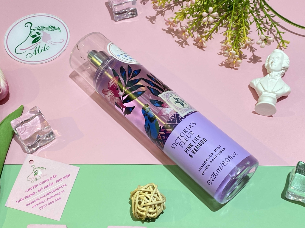 Nước hoa xịt thơm body Victoria's Fleur- 236ml (nội địa Trung)