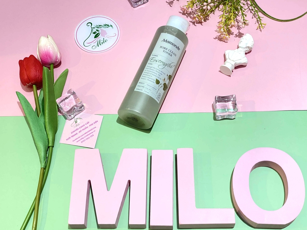 Nước hoa hồng Mamonde Pore Clean Toner làm sạch dầu, ngăn ngừa mụn - 250ml