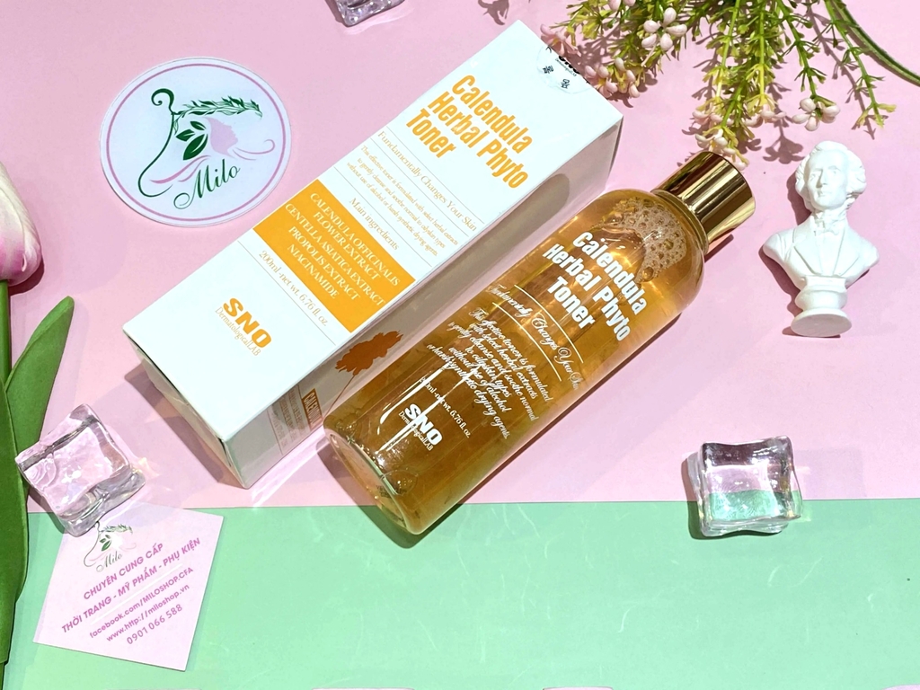 Toner hoa cúc SNO Calendula Herbal Phyto - 200ml