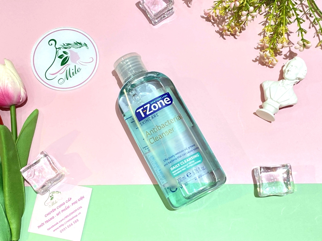 Nước hoa hồng Newtons Labs T-Zone Clear Pore Antibacterial Cleanse cho da dầu mụn - 200ml