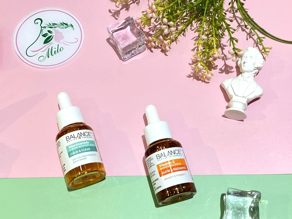 Tinh Chất dưỡng da, ngừa mụn, mờ thâm Balance Active Formula Niacinamide Blemish Recovery Serum Calm & Clear - 30ml