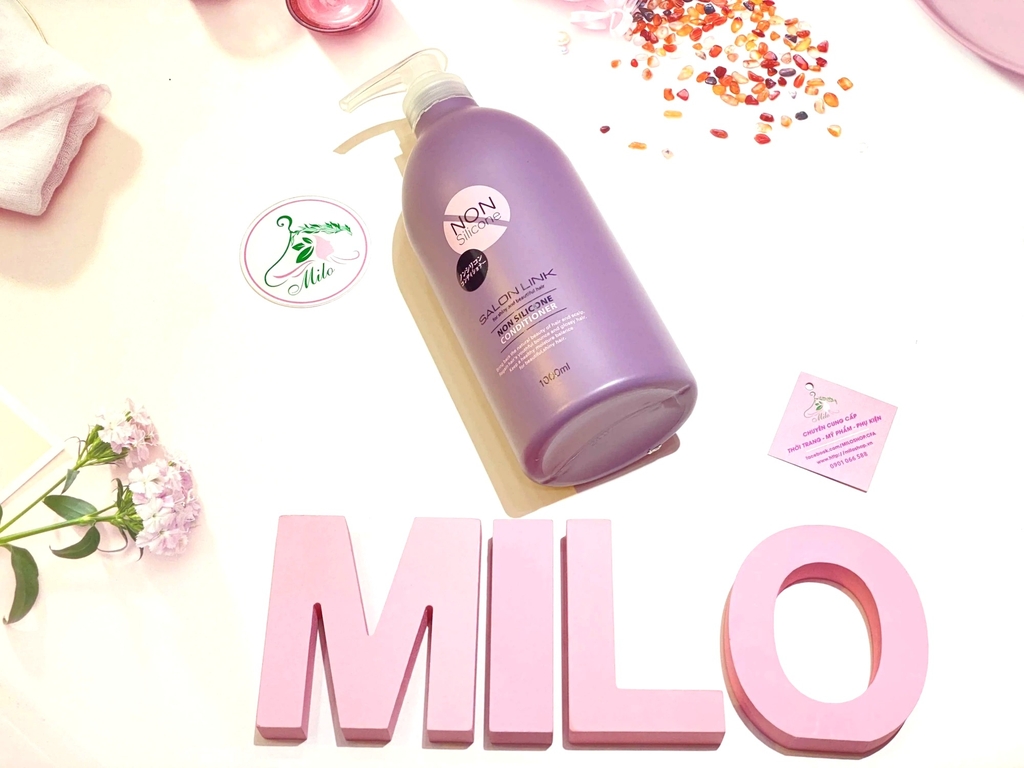 Dầu xả Salonlink không chứa Silicone -1000ml (Nhật Bản)