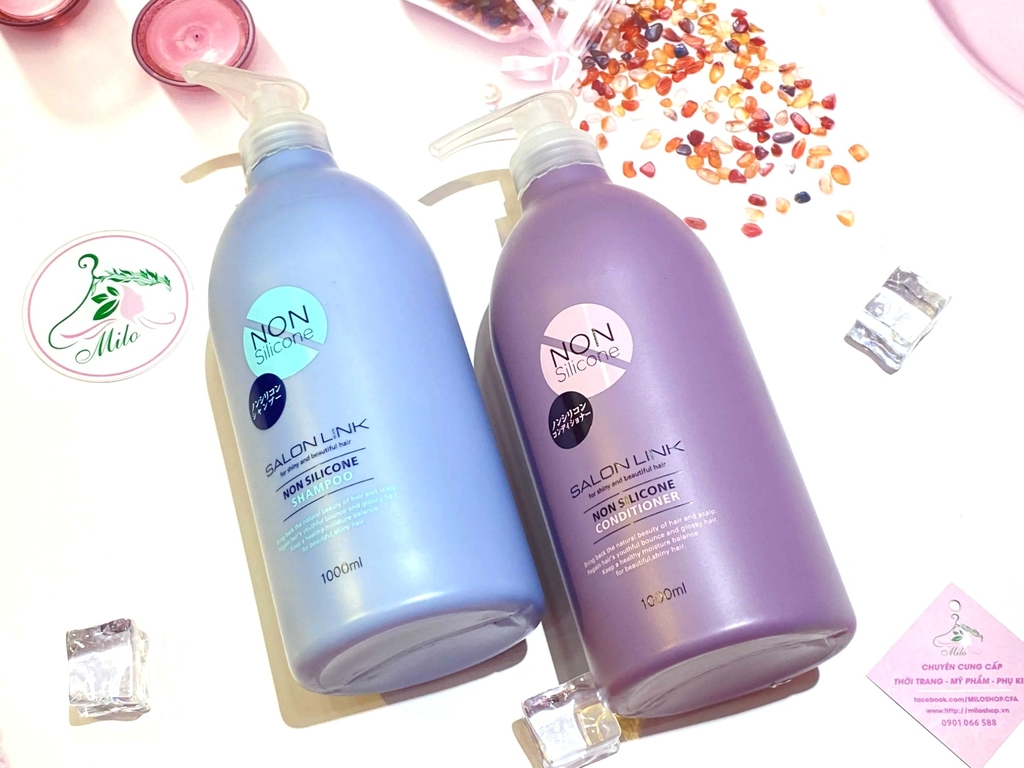 Dầu xả Salonlink không chứa Silicone -1000ml (Nhật Bản)
