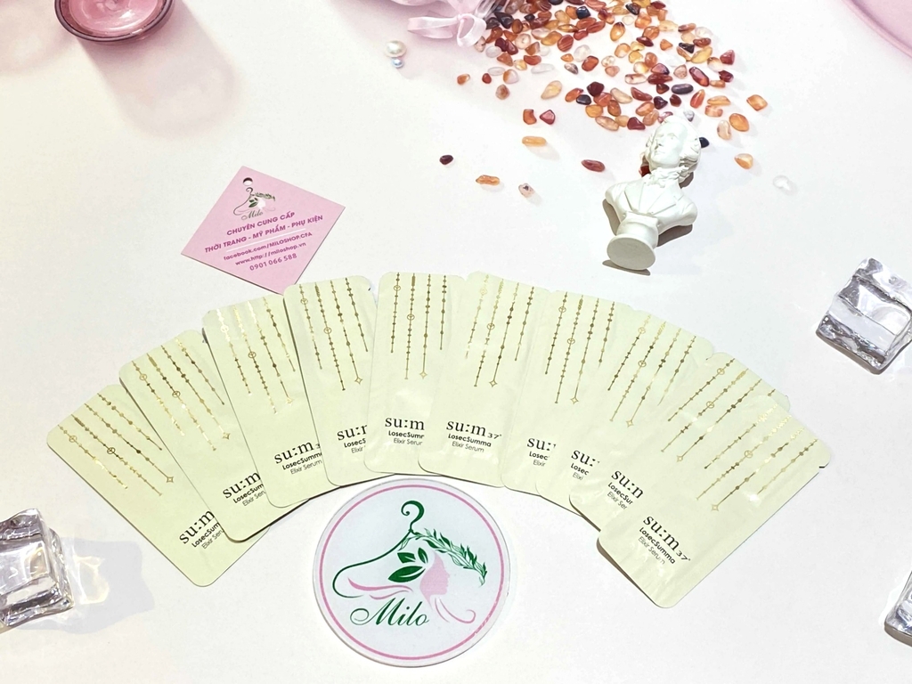 Sample gói tinh chất Su:m 37 Losec Summa Elixir Serum tái sinh da - 1ml