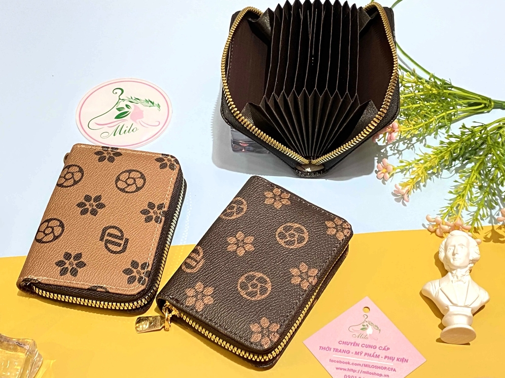 Ví ngắn cầm tay thương hiệu mix mẫu
