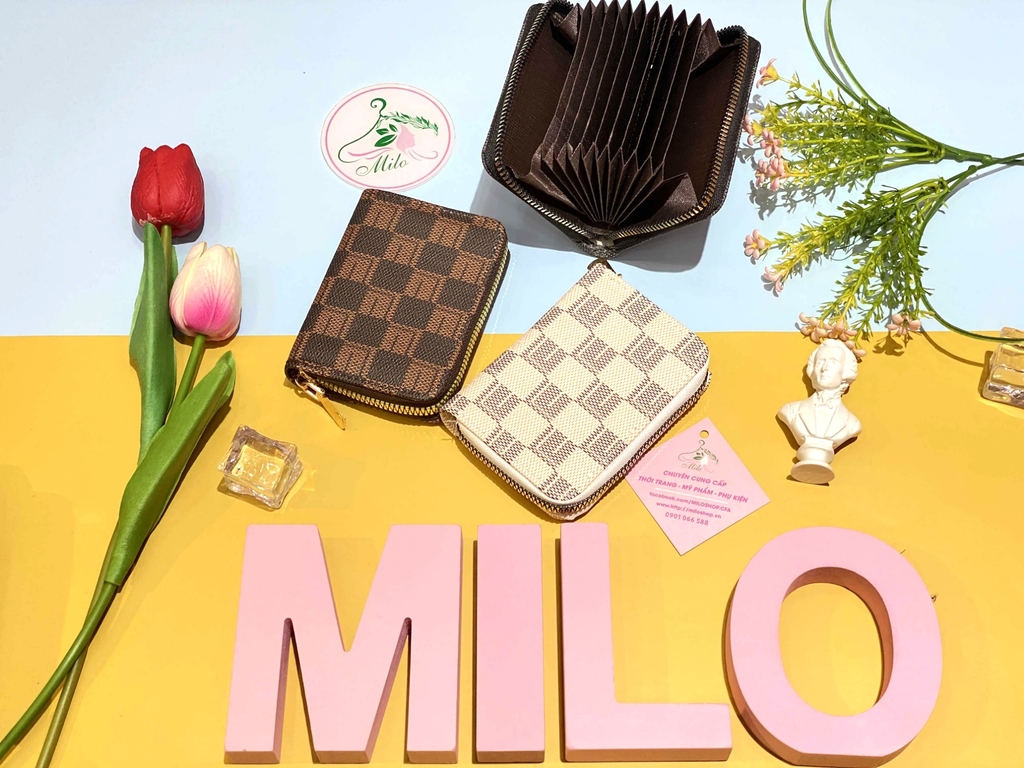 Ví ngắn cầm tay thương hiệu mix mẫu