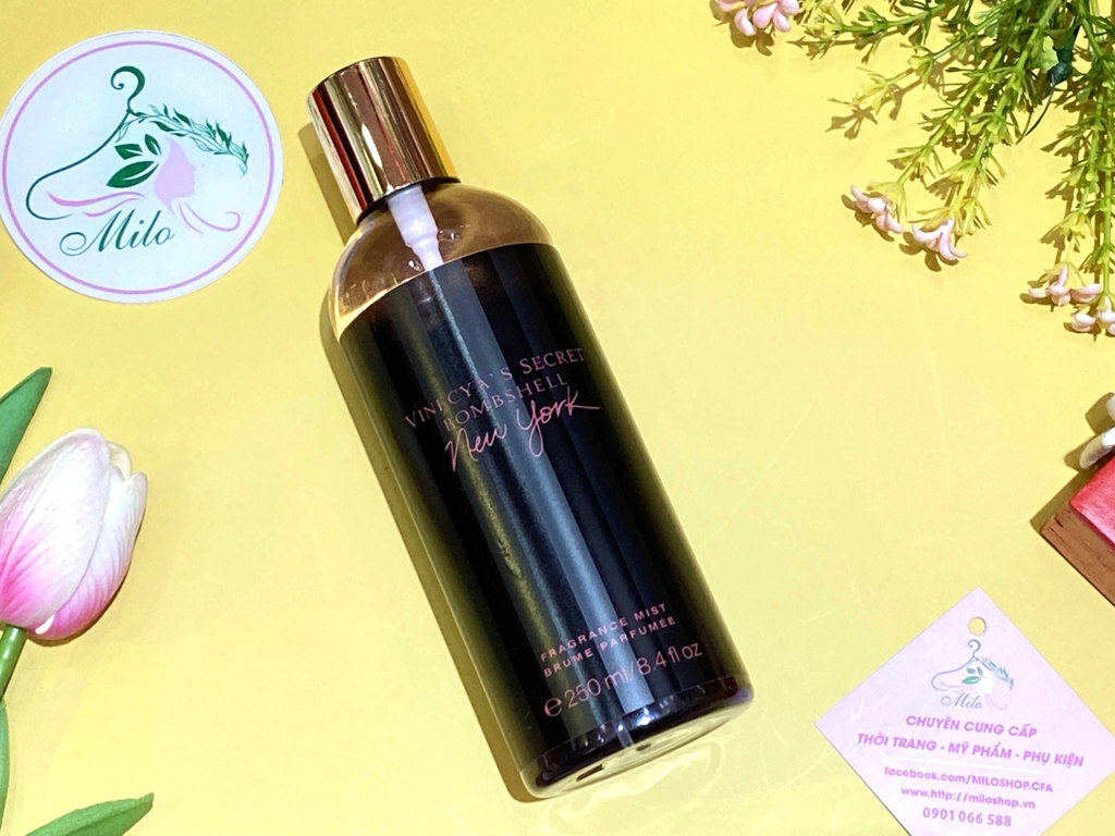 Nước hoa xịt thơm Body Mist  Victoria's Secret 250ml (mẫu mới) - Bản Trung