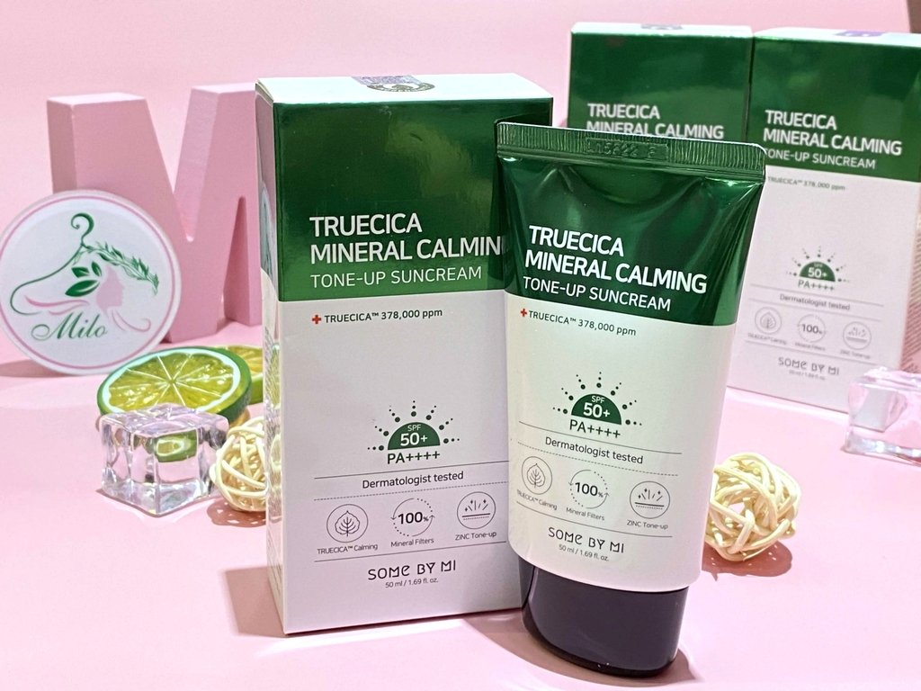 Kem Chống Nắng Some By Mi Truecica Mineral 100 Calming Suncream SPF50+/PA+++ (50ml)