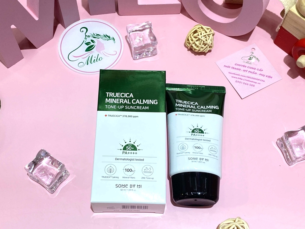 Kem Chống Nắng Some By Mi Truecica Mineral 100 Calming Suncream SPF50+/PA+++ (50ml)