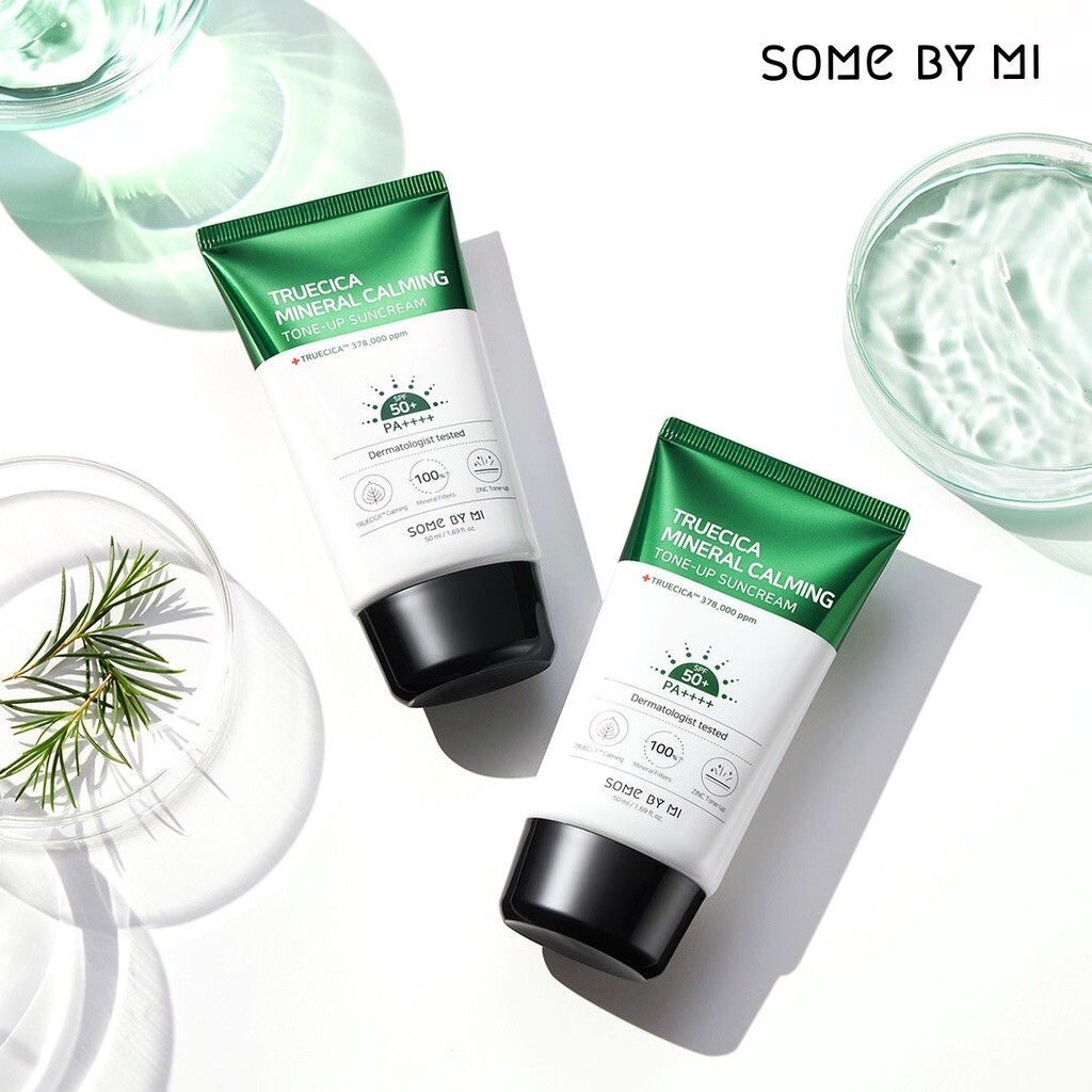 Kem Chống Nắng Some By Mi Truecica Mineral 100 Calming Suncream SPF50+/PA+++ (50ml)