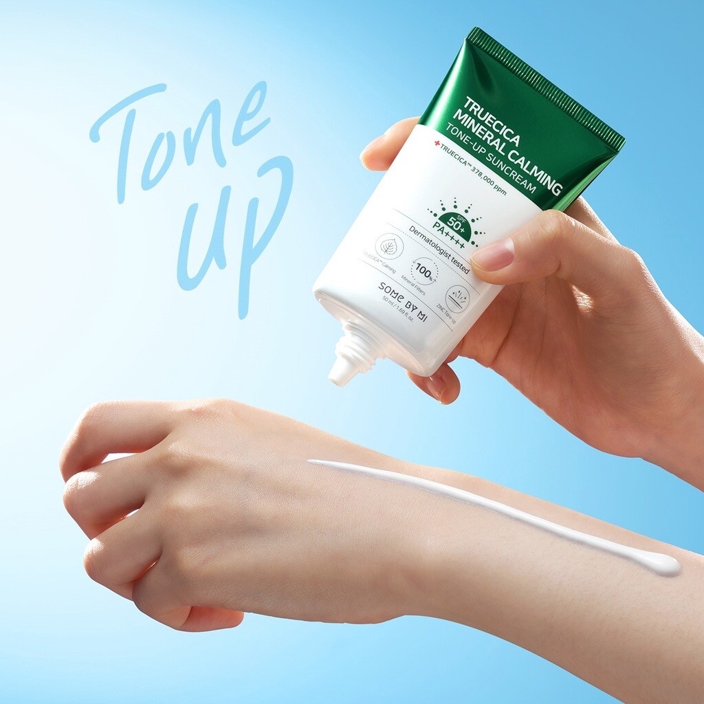 Kem Chống Nắng Some By Mi Truecica Mineral 100 Calming Suncream SPF50+/PA+++ (50ml)