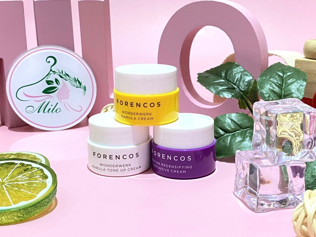 Kem dưỡng trắng da, dưỡng ẩm, chống lão hóaForencos Wonderwerk Marula Cream mini  - 10ml (màu vàng)