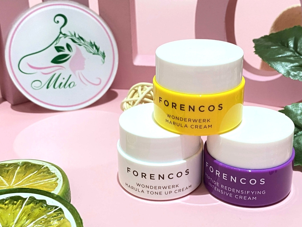 Kem dưỡng trắng da, dưỡng ẩm, chống lão hóaForencos Wonderwerk Marula Cream mini  - 10ml (màu vàng)