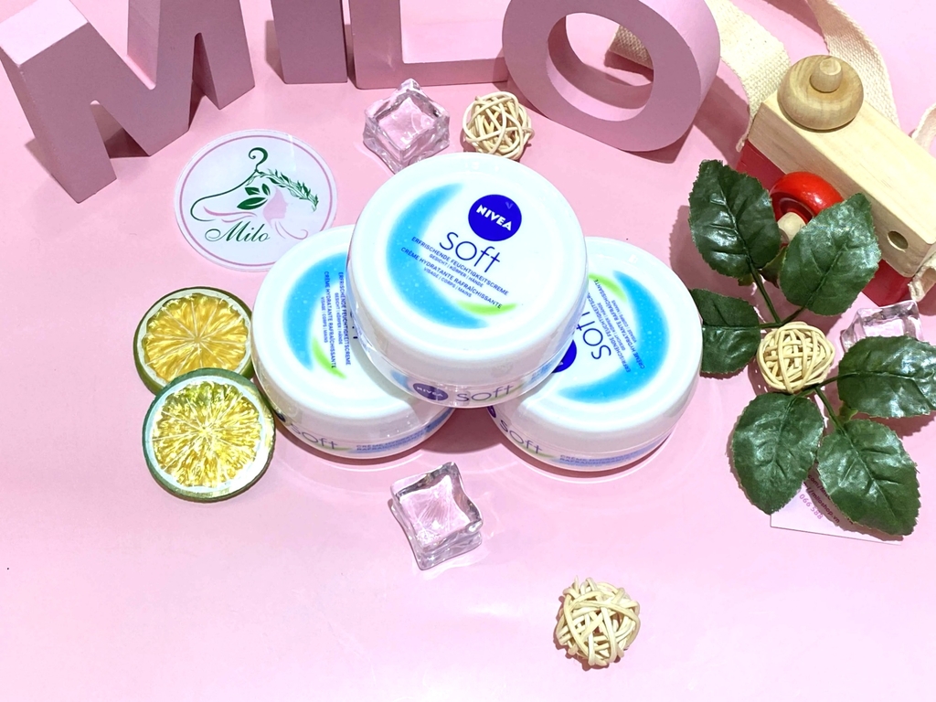 Kem dưỡng ẩm Nivea Soft - 200ml (Đức)