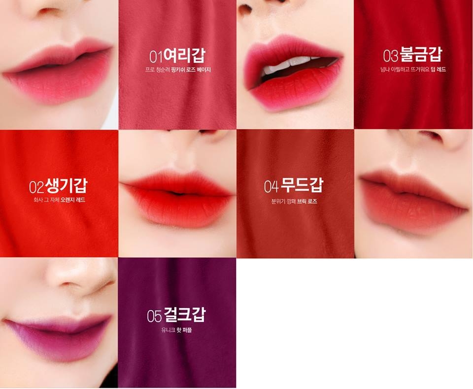 Son Bbia Last Velvet Lip Tint (Hàn Quốc) - Extra Red-03