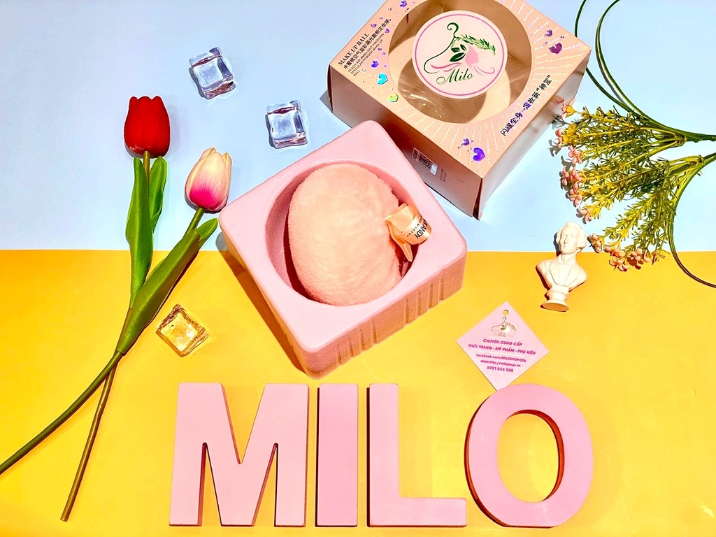 Bông phấn bắt sáng nhũ highlight Mack Andy cao cấp