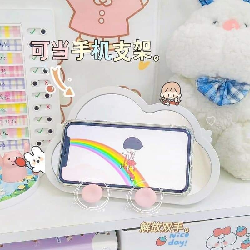 Gương trang điểm hình đám mây dễ thương