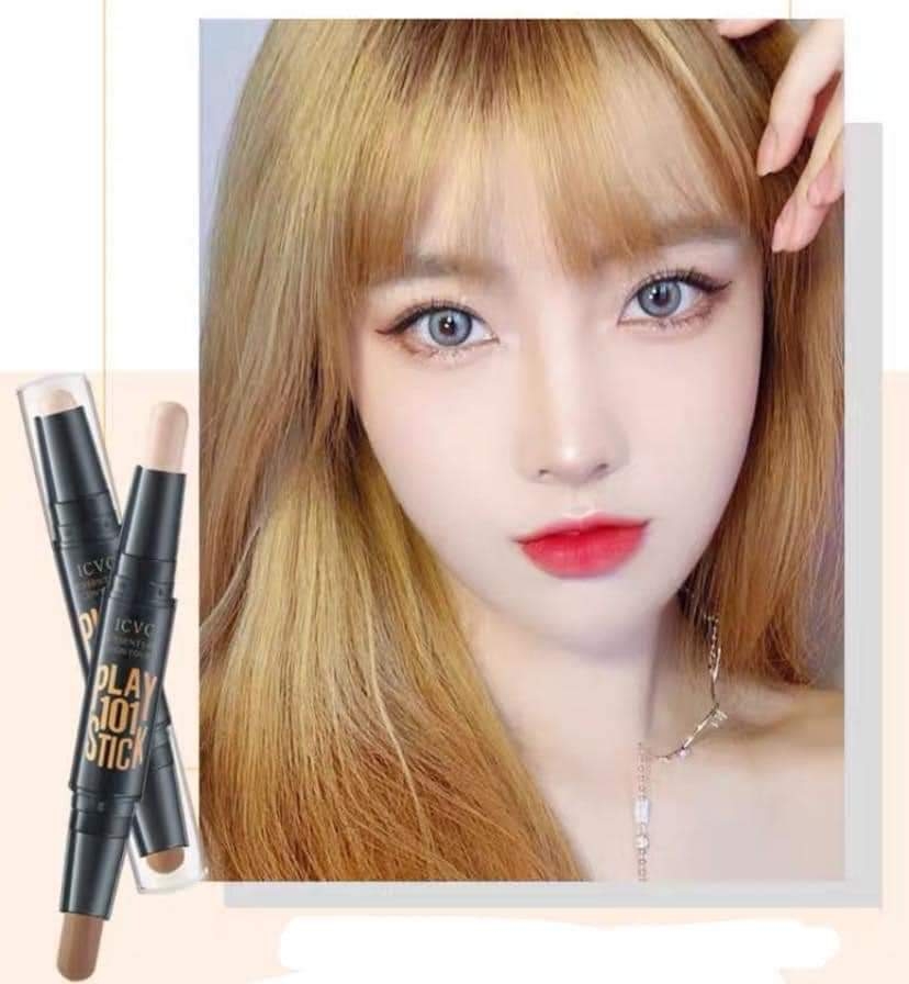 Bút tạo khối 2 đầu che khuyết điểm Face Play 101 Stick