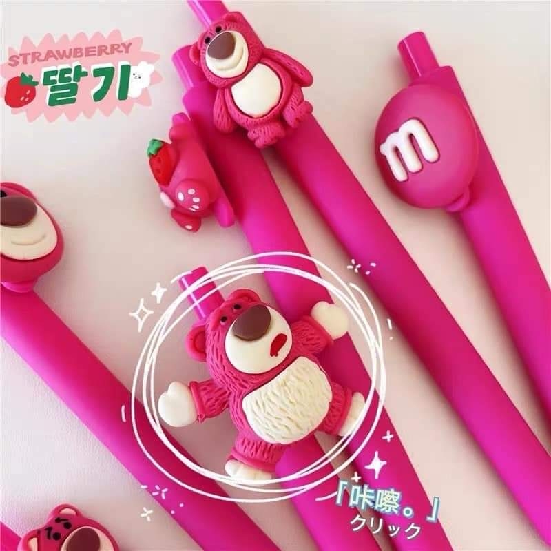 Bút bi gấu dâu Lotso