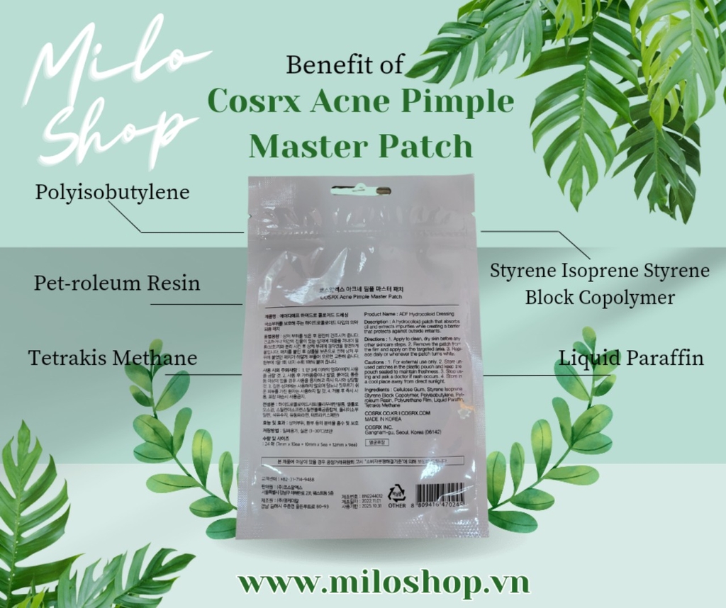 Miếng dán mụn Cosrx Acne Pimple Master Patch