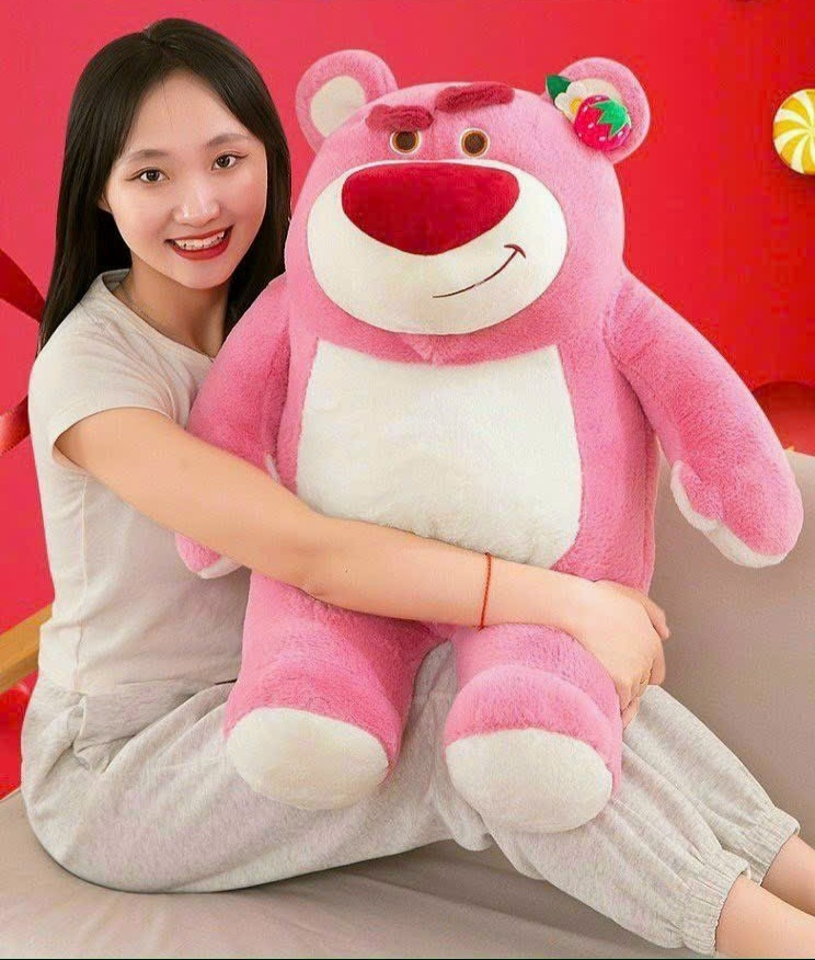 Gấu bông Lotso gấu ngồi cao cấp (hàng Quảng Châu)