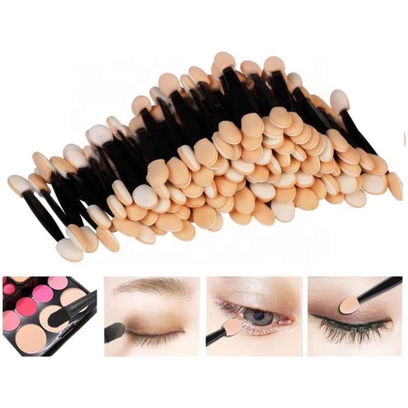 Set 5 cọ mút 2 đầu make up mắt