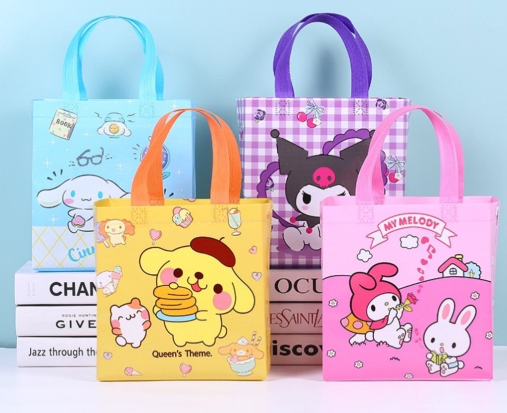 Túi quà chống thấm nước họa tiết hoạt hình Melody