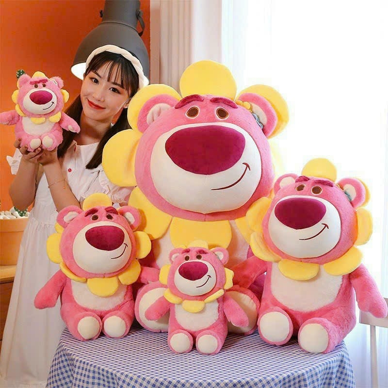 Gấu bông Lotso bông hoa cao cấp (hàng Quảng Châu)