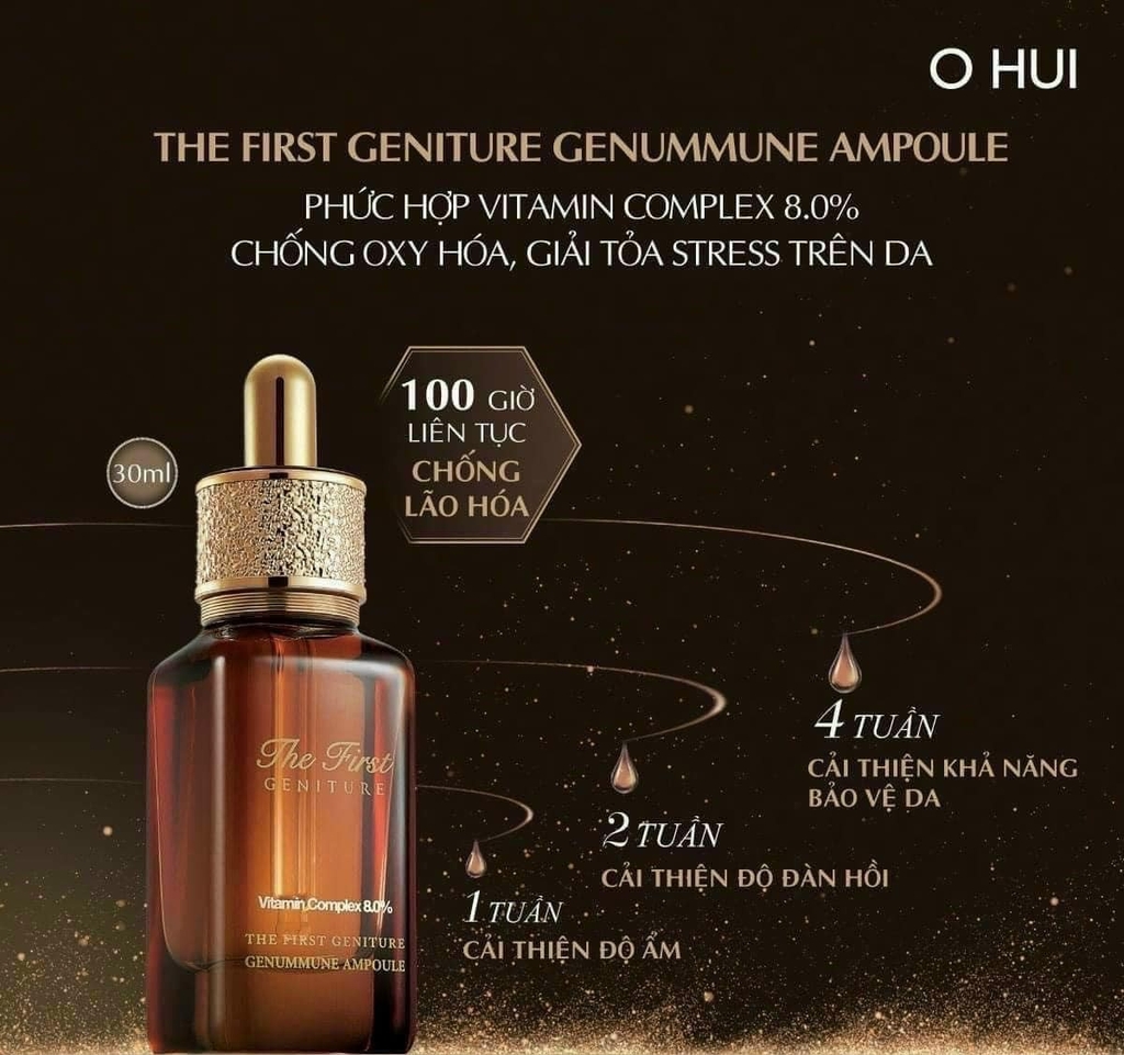 Tinh chất Vitamin C The First Ohui - 1ml (gói sample)