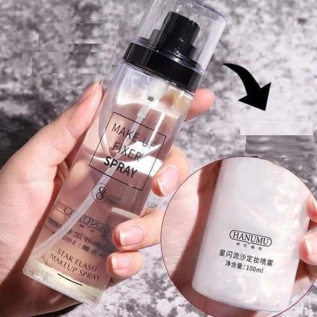 Xịt khóa makeup Fixer Spray - 100 ml (hộp màu đen)