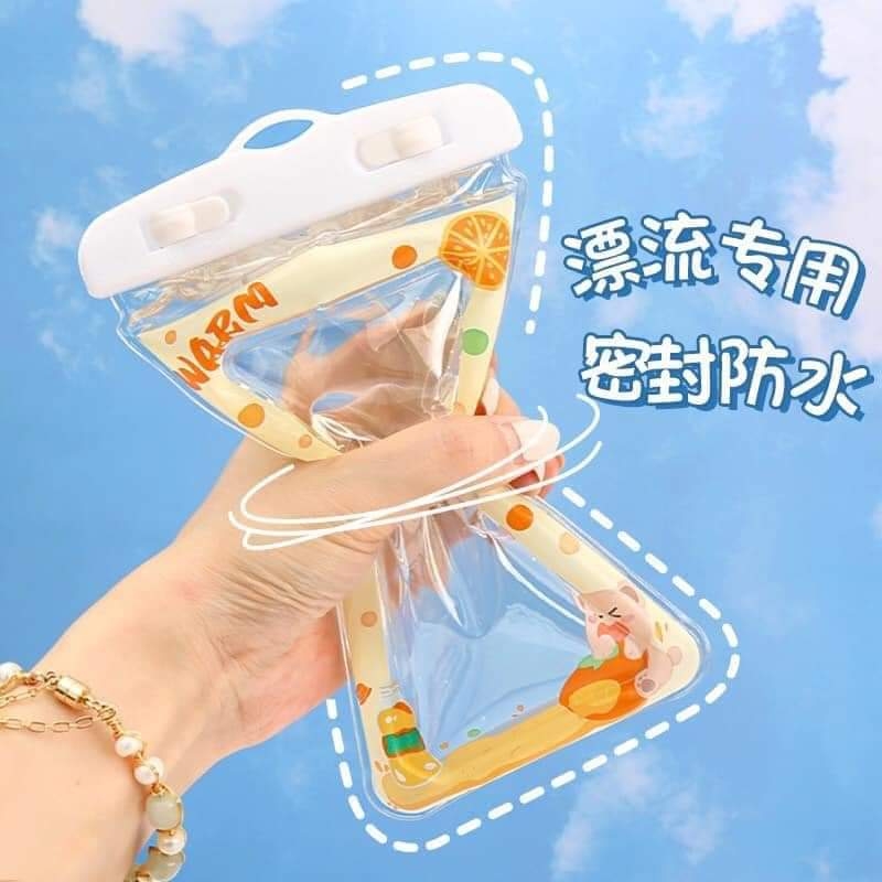 Túi phao đựng điện thoại chống nước mẫu hoạt hình