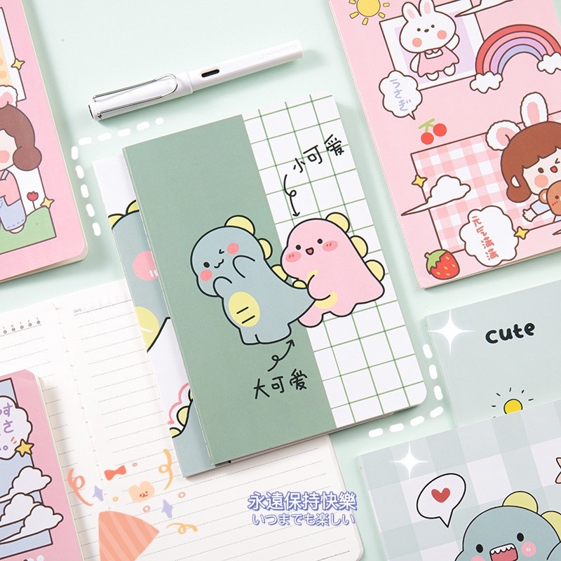 Sổ note khâu A5 hoạt hình